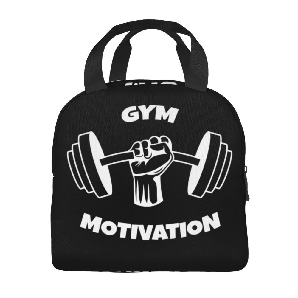 Gym Motivation 
Dumbbell Insulated Lunch Bag for Camping Travel Bodybuilding Leakproof Cooler Thermal Lunch Box Women Children