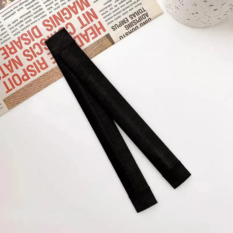 Stylish Synthetic Hair Band Twist Tool for Women - DIY Bun Maker & Accessories.