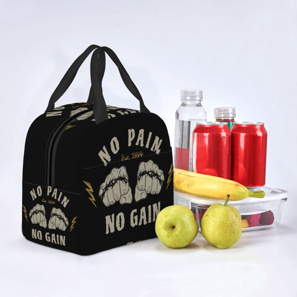 Gym Motivation 
Dumbbell Insulated Lunch Bag for Camping Travel Bodybuilding Leakproof Cooler Thermal Lunch Box Women Children