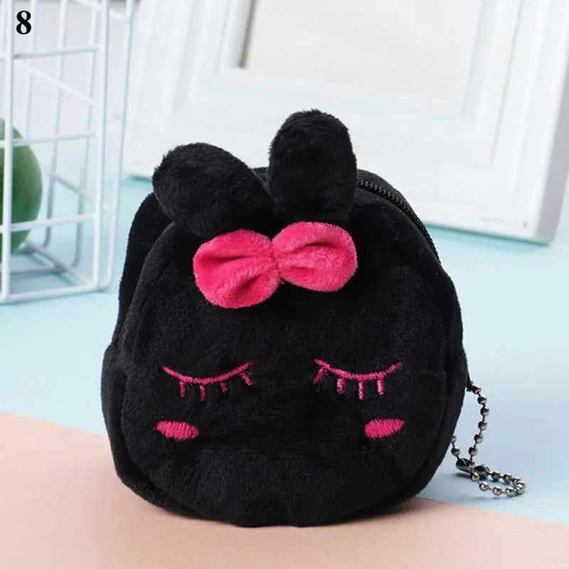 New Japan Cute Plush Snapper Fish Doll Coin Purse Wristlet Bag Cartoon Wallet Mini Zipper Girl Coin Wallet Cable Headset Bag`.