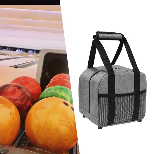 Bowling Ball Bag Padded Bowling Ball Holder for Easy Carrying Bowling Handbag for Gym Women Men Outdoor Sports Bowling Supplies.