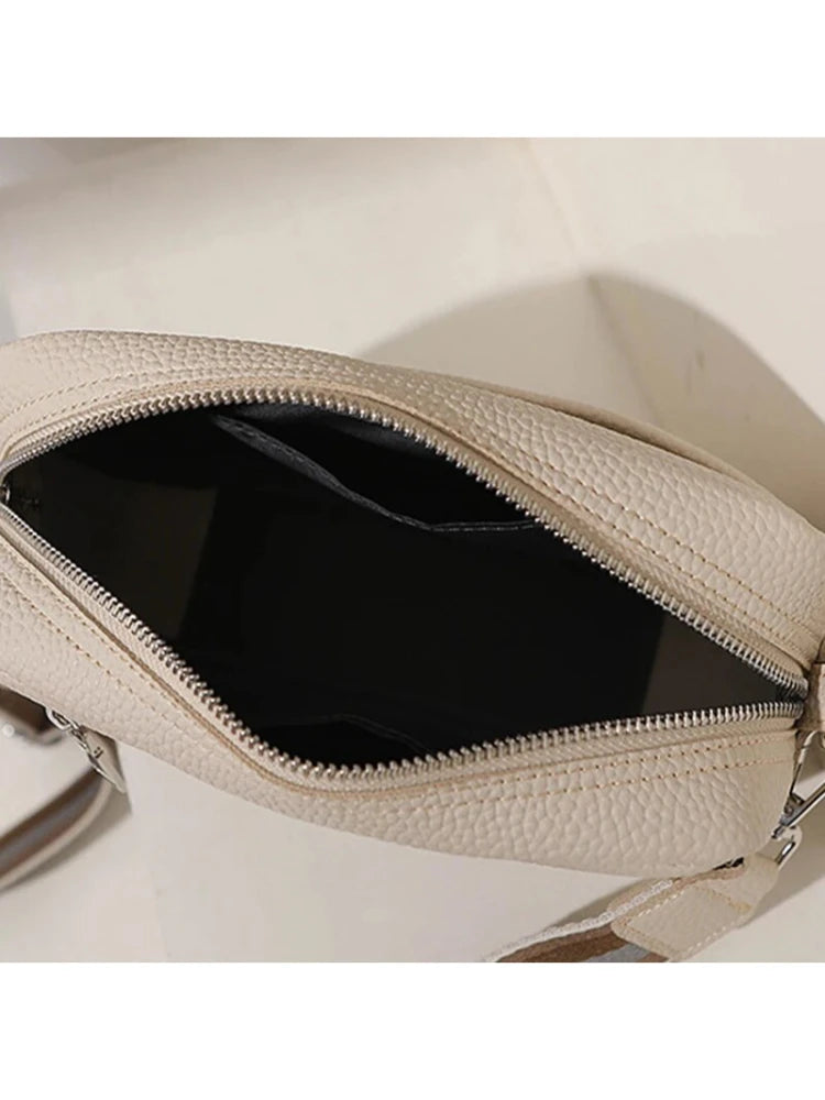 Cross Border Hot Selling Women's Bags For Spring And Summer 2024, New Small Square Bags With Wide Shoulder Straps, Single Should