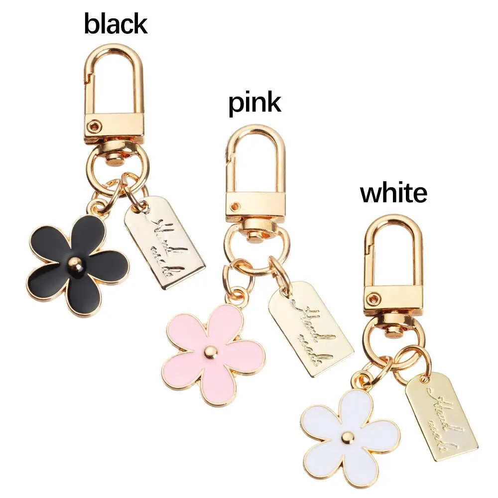 Gift Decoration Women Charm Pendant for Purse Bag Charm Keyring Flower Key Chain Keychains.