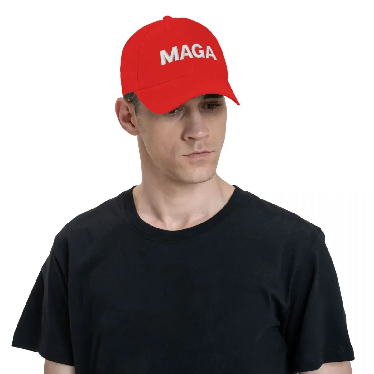 Printed Trump Baseball Cap - Unisex Summer Sun Hat with Breathable Polyester and Racing Design.