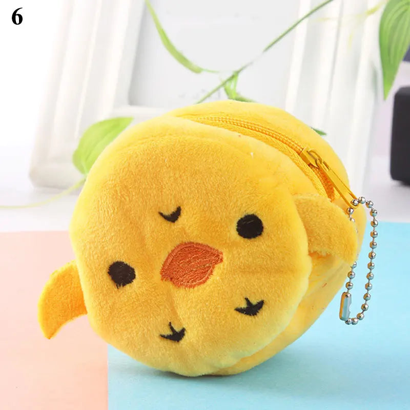 New Japan Cute Plush Snapper Fish Doll Coin Purse Wristlet Bag Cartoon Wallet Mini Zipper Girl Coin Wallet Cable Headset Bag`.