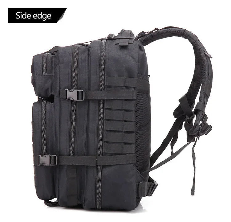 QT&QY 30/45L Man Tactical Backpacks HkingTraveling Bags Survival Outdoor 3P Assault Pack EDC Molle Pack For Trekking Hunting Bag - Elevate Your Body