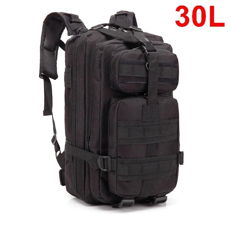 QT&QY 30/45L Man Tactical Backpacks HkingTraveling Bags Survival Outdoor 3P Assault Pack EDC Molle Pack For Trekking Hunting Bag.