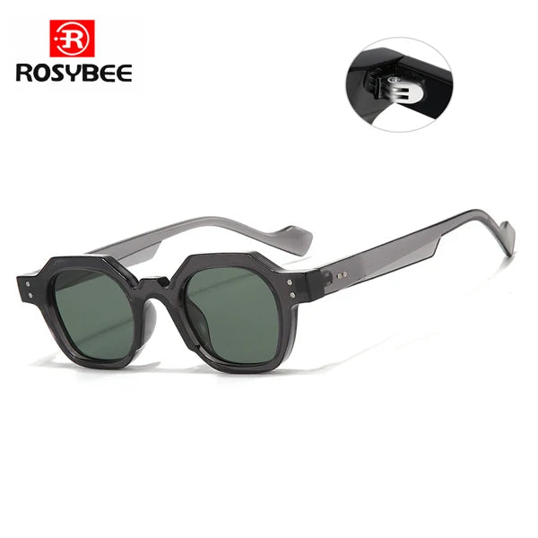 2024 Vintage Round UV400 Sunglasses for Men and Women - Retro Designer Shades by ROSYBEE.